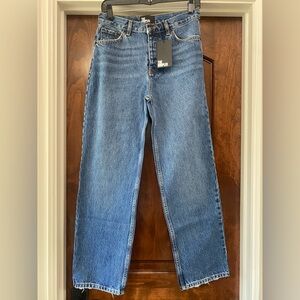 The Kooples Blue Straight Jeans Sz 28 NWT MSRP $215.